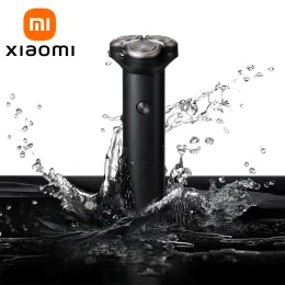 Shavers Xiaomi Mijia S300 Shaver Electric Dry Wet Shavers Triple Blade IPX7 Bearder Bearder Cutter Cutter for Men Razor Machine