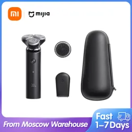 シェーバーXiaomi Mijia Electric Shaver Razor S500Cシェービング充電式トリマーBeardトリプルブレード