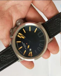 عالي الجودة 48 مم chimera U1001 الفولاذ المقاوم للصدأ watchcase with dial sapphire mirror atest نسخة ميكانيكية men men watc1740823