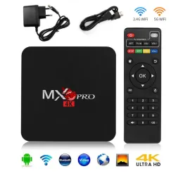 박스 공장 아울렛 MXQ Pro 4K TV Box Android 11 IP TV Set Top Box Box 네트워크 플레이어 Wi -Fi2.4G/5G Amlogic