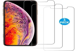 Protetor de tela de vidro compatível para iPhone 11iphone xr 61 polegadas 3 pacote de glass temperado temperado8470466