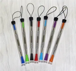 Dab Wax Pick Tool Metal Steel Pabbers Compinate Concentrate Dabbing Tools Dabber с силиконовыми наконечниками и отдельными пакетными трубками1587288