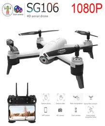 SG106 WiFi FPV RC Drone Camera Optical Flow 1080P HD Dual Camera Aerial Video RC Quadcopter Aircraft Quadrocopter Toys Kids4133997
