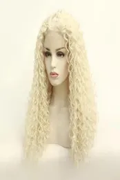 Ladies Front Lace Wig Curly Body Body Wavy Virgem Brasileira Europeia e Americana Estilo Popular Colors52097612904311