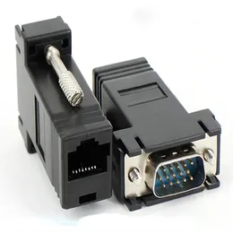 1 PCS VGA Extender ذكر أنثى إلى LAN RJ45 CAT5 CAT6 20M محول كابل شبكة الذكور إلى الإناث/الإناث إلى ذكر إلى ذكر 01