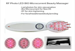 3 I 1 Electric Pro Bio Microcurrent Laser LED Pon Therapy Hair Head Retrowth Massager Comb for Hair Loss 7903168