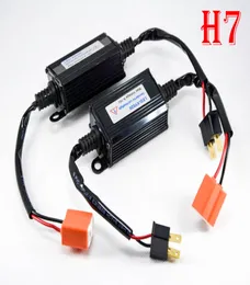 1 Pair2PCS H7 Auto LED Headlight Conversion Kit Car Canbus Error Decoder Load No Error Warning Canceler AntiHyper Flashing5037389