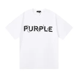 Burple Brand Tshirt Designer T Shirt Shirt Shirt Abstract Astrict Print Whight Gram Weight Double Cotton Sleeve Women T-Shirt T-Shirt US Size S-XL 6574