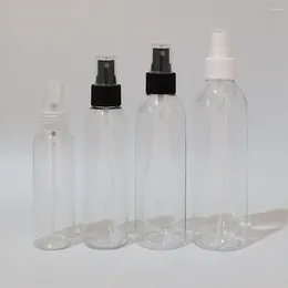 収納ボトル100ml 150ml 200ml 250ml空のペット透明容器スプレーポンプ付き透明容器細かいミストスプレーボトル化粧品用香水用梱包