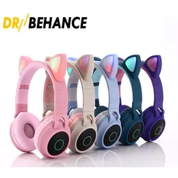 Nette Katzenohr Wireless Ohrhörer B39 Bluetooth -Kopfhörer BT 50 Headsets Stereo Musikspiel Drahtgebundener Ohrhörer -Lautsprecher Kopfhörer 4561312