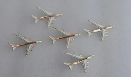 Metal Airplane Brooch 5243 cm Women Aircraft Broch Groch Pin na imprezę podtrzymującą Akcesoria biżuterii mody EPACKET 9242154