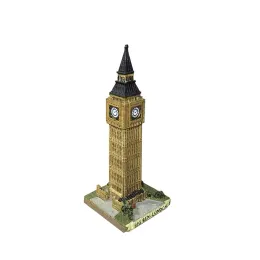 Clocks UK London Elizabeth Clock Tower Big Ben Big Ben Famoso edificio in tutto il mondo statue in miniatura Figurina artigianale