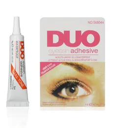 Duo Eye Lash Glue Black White Makeup لاصق رموش كاذبة كاذبة لاصقات غراء وبيضاء وأسود متاح DHL7734998