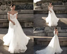 2019 Gali Karten Beach Wedding Dress Lace Off Houtge Houndique Bohemian Bridal Ordals A Sexy Summer Boho Wedding DRE4864393