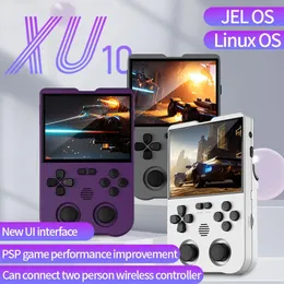 Coopreme XU10 2.0 Version Handhållen Game Console 3.5 IPS -skärm 3000mah Battery Linux System Portable Video Game Console 240410