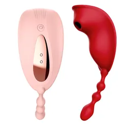 Bärbar klitoris vibrator vuxna leksaker fjärrkontroll klitstimulering vibrater fjärr trosor 10 vibrationer läge ultra tyst i offentligt spel för båda parspel