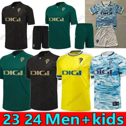 23 24 CADIZサッカージャージCADIZ CF 2023 2024 LOZANO ALEX BODIGER JUAN CAMISETA ASCENSO