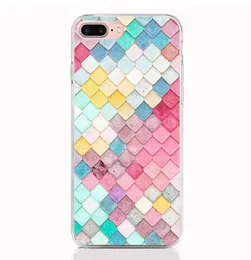 Para LG Stylo 5 4 3 V40 V30 V20 Mini G7 G6 G5 G6 Mini Q6 Q7 Q8 K7 Thinq Soft TPU Padrão de impressão Impressão Imagem geométrica de alta qualidade Phone9074473