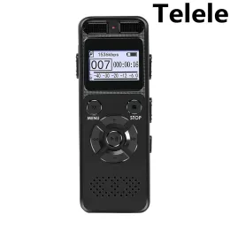 Oyuncular Dijital Audio Voice Recorder 8GB 16GB 32GB Profesyonel Taşınabilir Kaydedi MP3 64G'ye Kadar İş Desteği V32