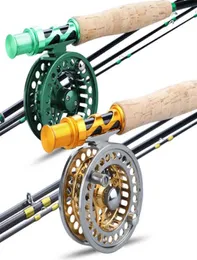 Sougayialng 27m 56 karbon fiber ultra hafif ağırlık olta ve sinek makarası goldgreen combo pesca257b7808766