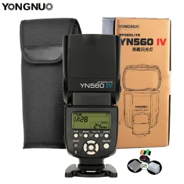 Tillbehör Yongnuo YN560IV SpeedLite 2.4G Wireless Radio Master Slave Flash YN560 IV för DSLR Camera Canon Nikon Sony Pentax Olympus Fuji