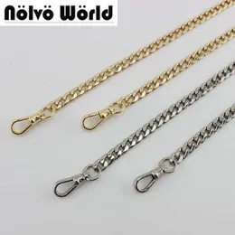 5 pieces 9mm Width 60-130cm 4 Finish On Sale Handmade Bags Purses StrapReplacement Women Handbag Handle Chain 240329