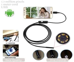 كاميرات مربع 1M 55 ملم منظار المنظار HD 480P USB OTG Snake Snake Bracked Pipe Camera Borescope لـ Android Phone PC3394499