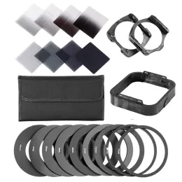 Accessories Walking Way Gradient Neutral Density Complete Gradual ND Square Filter Kit Adapter rings for Cokin P SLR DSLR Camera Lens