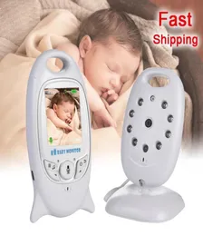 VB601 Baby Monitor 2 tum Bebe Baba Electronic Babysitter Radio Video Nanny Camera Night Vision Temperaturövervakning 8 Lullaby1528735