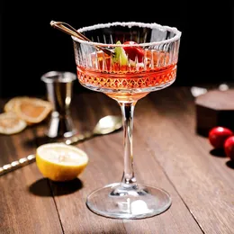 12pcs European style Carved Cocktail Glass Bar Cup Mojito Glasses Drinking Goblet Martini Goblet Wine Glasses 240408