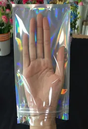 Bolsas Mylar de cor do arco -íris holográfico por selo espacial Sacos seguros de alimentos selvagens personalizados Aceitar 2543852