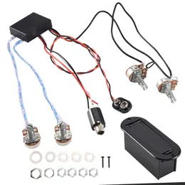 Préampli égaliseur 3 Bandes Pour Basse électrique – Actif/Passif – Remplacement Facile Pour Basses Actives Et Passives - 8