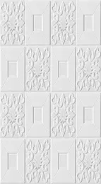 10st 3D Stereo Wall Stickers Selfadhesive Tak Dekorativa klistermärken vardagsrum sovrum vattentätt tapeter skum tapeter4298969