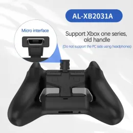 ゲームパッド拡張XboxゲームパッドバックボタンアタッチメントジョイスティックリアボタンXboxゲームコントローラーアクセサリ用アダプターをカスタマイズする