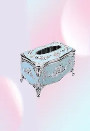 Elegancki europejski styl tkankowy okładka elegancka na serwetek El Home Decor Organizer Room KTV Supplies Furnishing Box 2103268670145