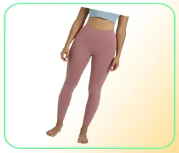 Yüksek bel yoga hizalanma tozluk pantolon kadınlar fitness yumuşak elastik kalça asansör tişli spor pantolon koşu eğitimi lady 29 cournes8554832