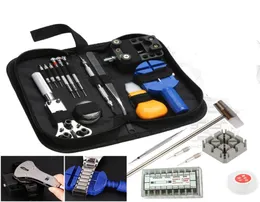 380pcs Watch Repair Tool Tool Kit Watchmaker Back Case Opener Remover Spring Pin Bars5693854