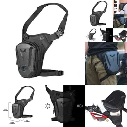 2024 2024 Motorcycle Drop Waist Leg Bag EVA Waterproof Leg Side Bag Belt Hip Bum Luggage Ride Bags Motorbike Phone Purse