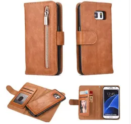 Multifunktions -Reißverschluss -Brieftaschenhülle für Samsung Galaxy S8 S8 Plus S7 S7 Edge J5 J3 J7 2017 A3 A7 A5 2017 Telefonhülle Cover5662537