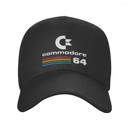 Caps de bola Classic Commodore 64 Baseball Cap homem homens personalizados ajustáveis unissex geek nerd papai chapéu primavera snapback