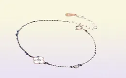 Женщины 039s Lucky Charm Bracelets Bracelet Bracelet Fourleaf Clover 2021 Модные украшения свадебные вечеринки подарки 4230482