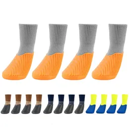 4pcs wearsistant não -lip bota de inverno cão chuva protetor de pata para pequenas botas de silicone ao ar livre médias 240402