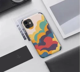 Europejska i amerykańska Rainbow do mapowania spersonalizowanej obudowy telefonu komórkowego dla Apple iPhone 12 Pro Max Phone Phone Case Wireless CHA3198065