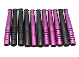 Karışık Renkler Taşınabilir Metal Snuff Straw Sniffer Smorter Nazal Tüp Wee Düz Tip Snuffer Sigara Boru Aksesuarları 1049307