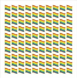 whole 100pcs gay pride pins LGBTQ rainbow flag brooch pins for clothes bag decoration H1018242b4296494