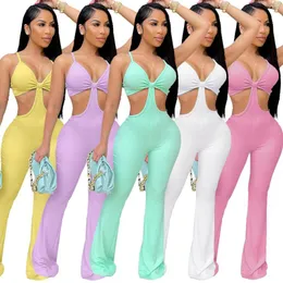 Women's Pants Strap Active Wear Workout Slim One Piece Streetwear Outfits