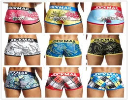 Мода Jockmail Boxer Sexy Low Icabless Heatsables Lice Silk Cartioon Print Игрушка с геев