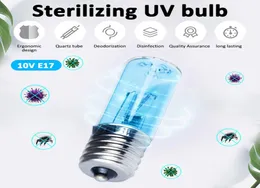 3W E17 DC 1012V UVC Ультрафиолетовая ультрафиолетовая лампа лампа дезинфекция лампа озона стерилизация стерилизации гнез