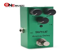 Saphue E -Gitarre Analogverzögerung Timemixrepeat Knob -Effekt Pedal Mini einzelner Typ DC 9V True Bypass6501246