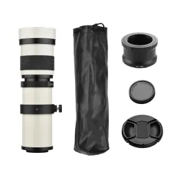 커넥터 카메라 MF 슈퍼 망원 줌 렌즈 F/8.316 420800mm T 마운트 Nexmount 1/4 "For Sony Nex Emount NEX5R NEX3 NEXC3 NEX5N